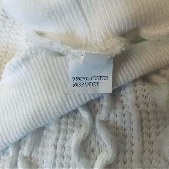 Cream Shorts & Cropped Sweater Knit Set - Picture 13 of 13